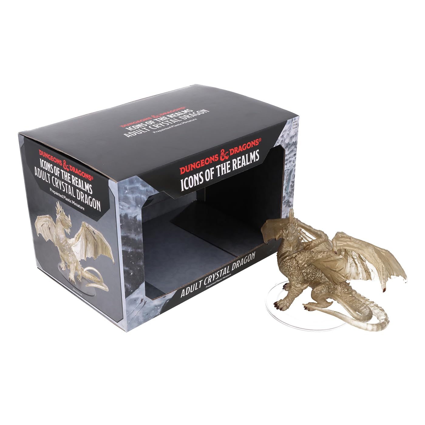 WizKids D&D Icons of the Realms Adult Crystal Dragon Miniature