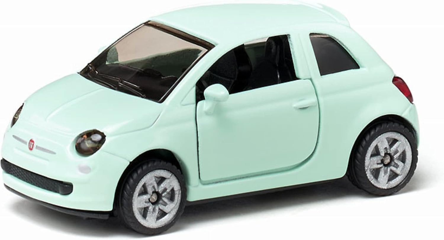 Siku 1453 Fiat 500 Diecast Toy Car - Pocket-Sized Metal Model for Play & Collecting