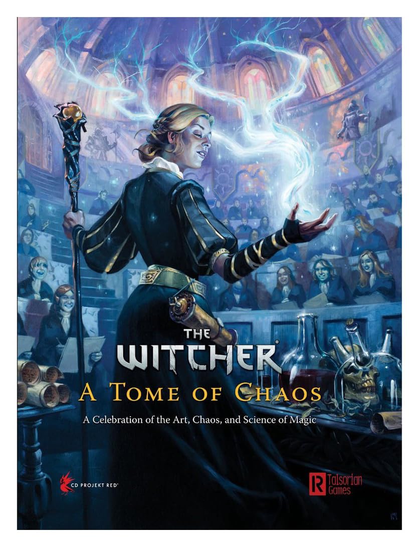 R. Talsorian Games The Witcher RPG: A Tome of Chaos - Hardcover, English
