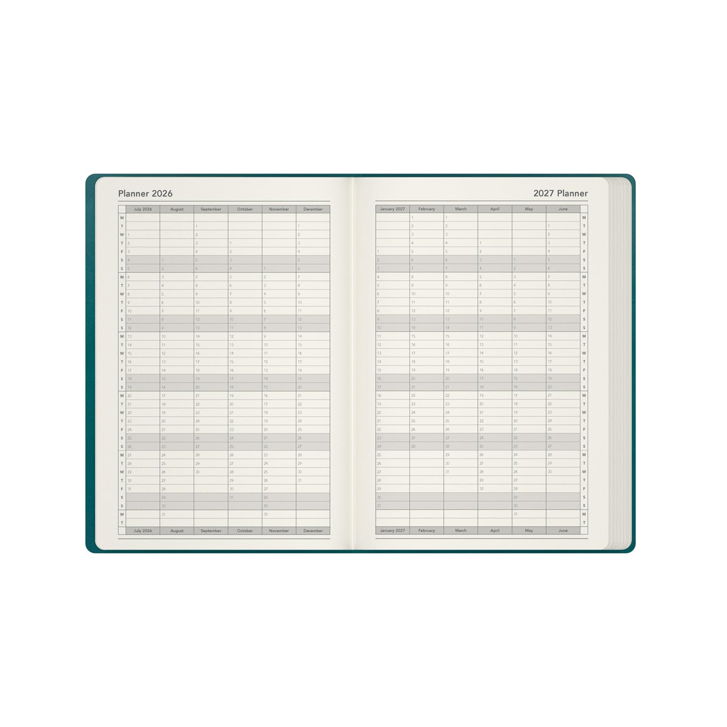 Collins 2026-2027 Mid/Academic Year Planner - A5 Week-to-View Diary | Hardcover | Blue 3