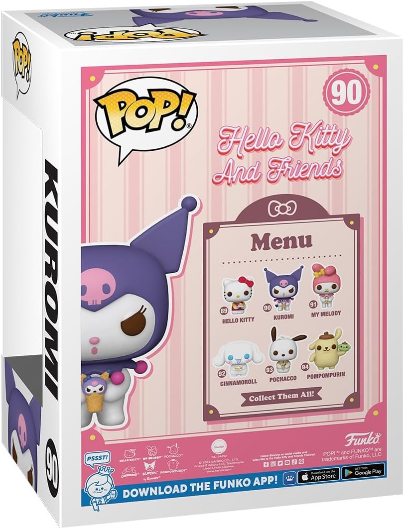 Funko Pop! Sanrio: Kuromi with Dessert - Vinyl Figure (80315) 3