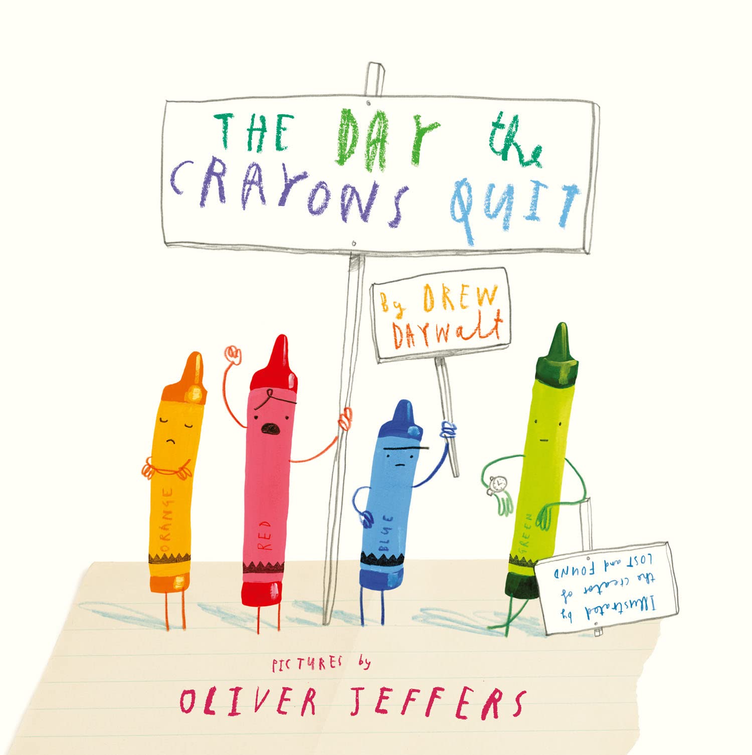 The Day The Crayons Quit by Drew Daywalt | Picture Book Paperback 1