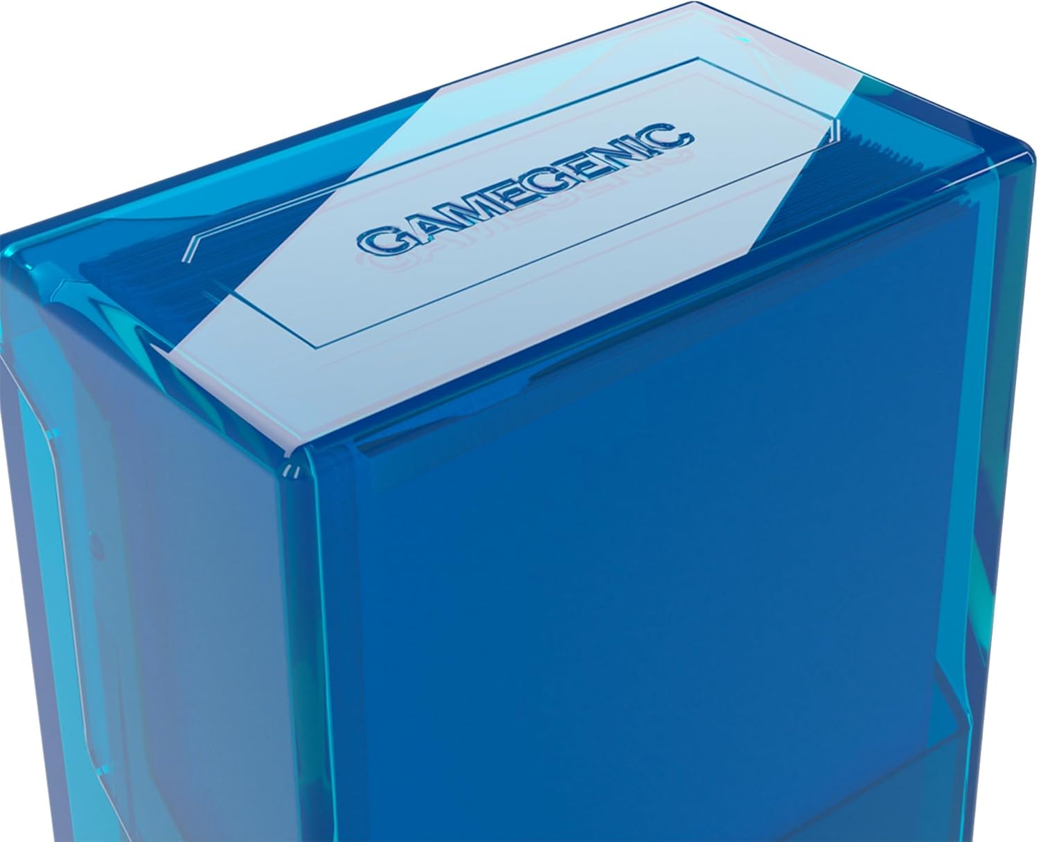 Gamegenic Bastion 50+ Blue Deck Box for Double-Sleeved Cards 4