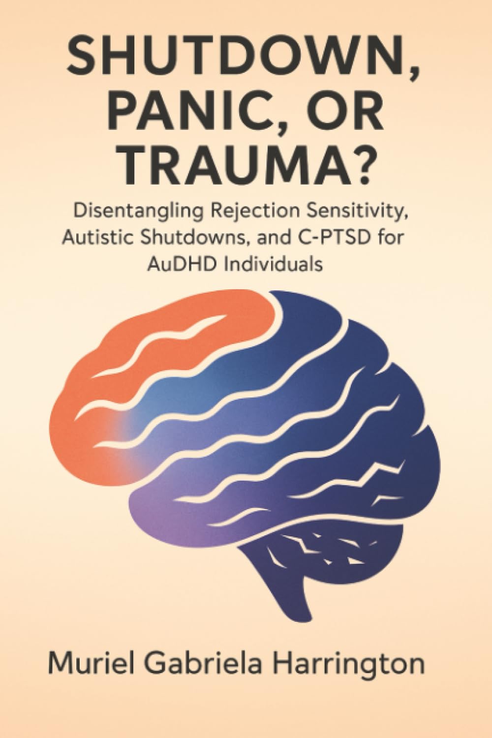 Harrington, Muriel Gabriela - Shutdown, Panic, or Trauma?: Disentangling Rejection Sensitivity, Autistic | Paperback