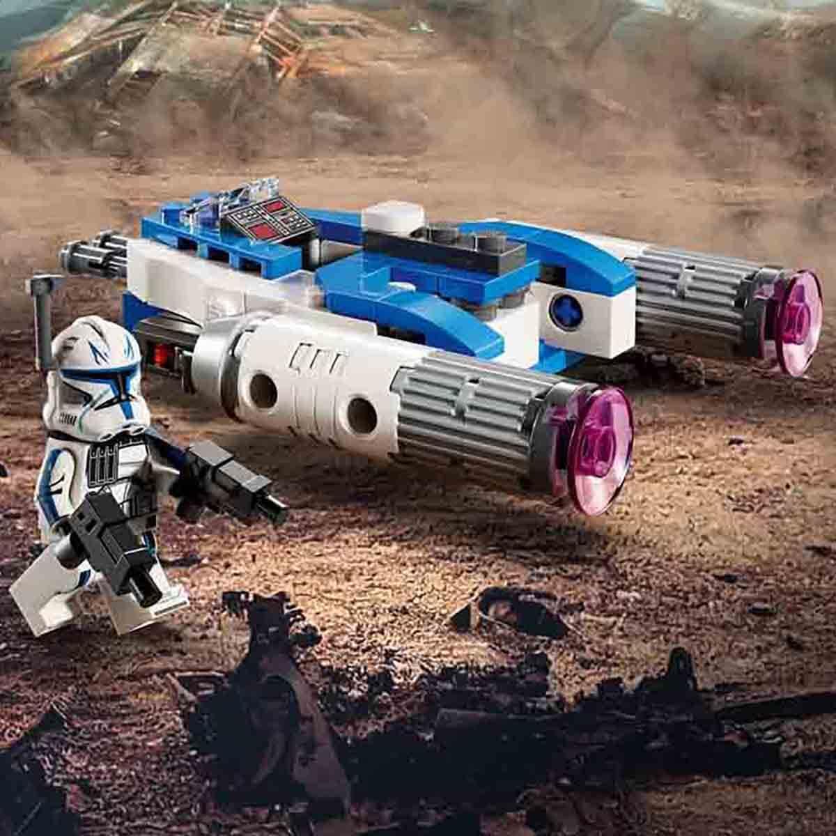 LEGO Star Wars Captain Rex Y-Wing Microfighter 75391 - Buildable Clone Wars Playset for Kids 6+ 3