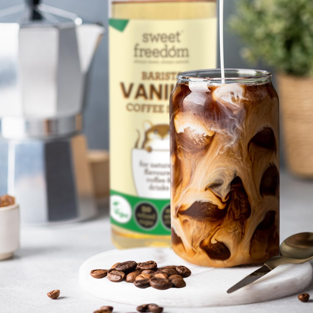 Sweet Freedom - Vanille-Kaffeesirup 1 Liter 3