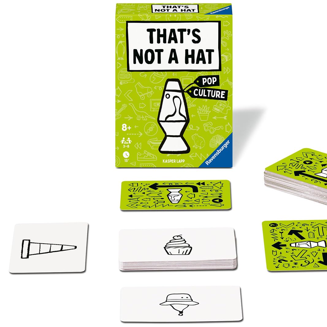 Ravensburger That's Not a Hat 2 Party Card Game | Ages 8+ | 3-8 Players | ~15 Min