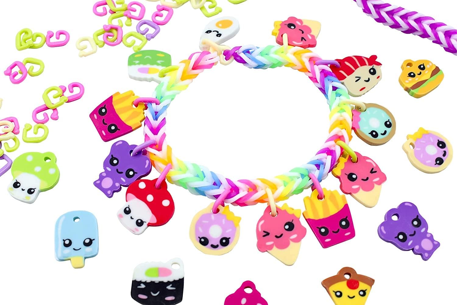 Rainbow Loom Loomi-Pals Food Series - Collectible Charm Craft Kit 3