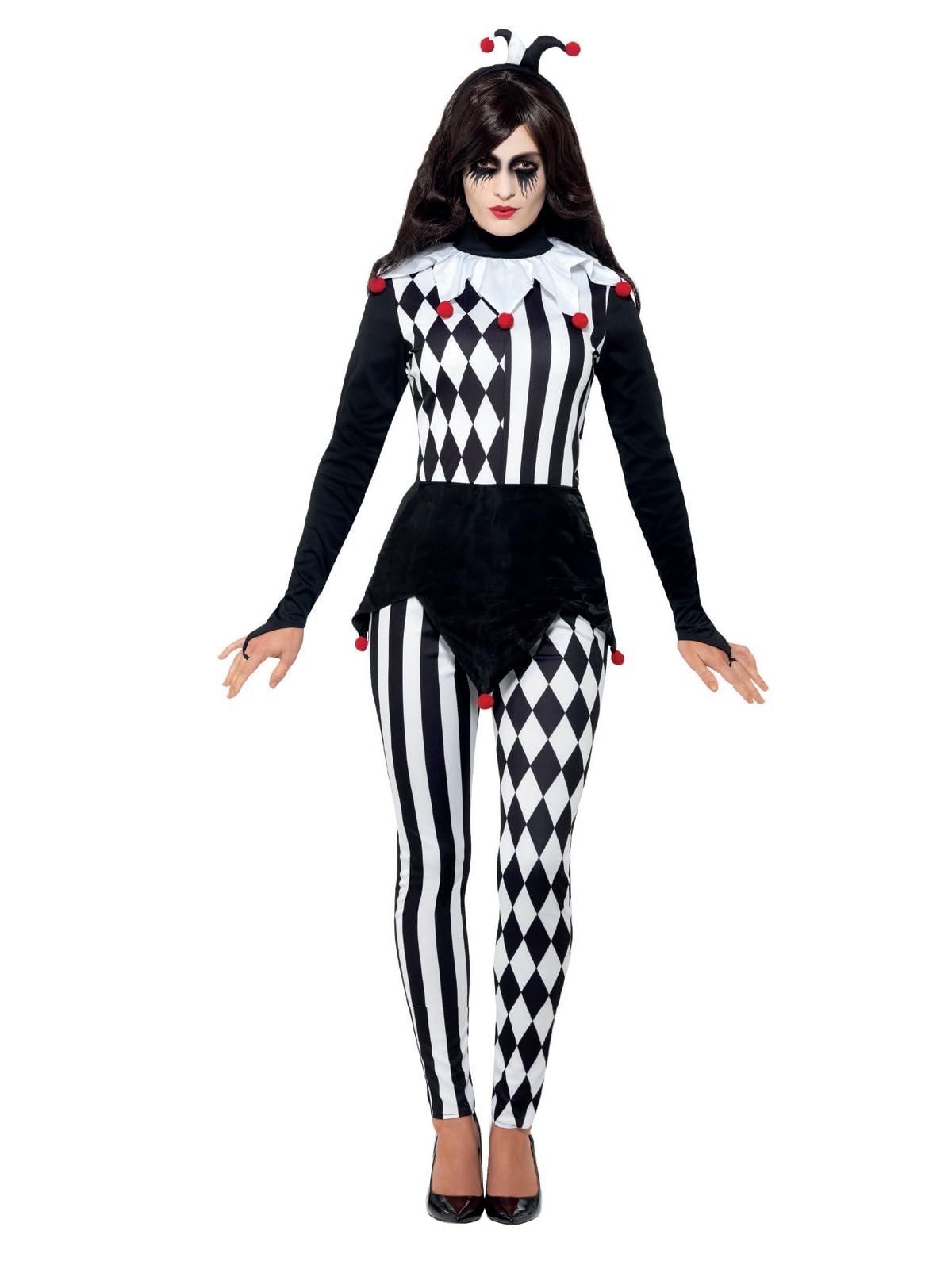 Smiffys Female Jester Costume - Adult 8