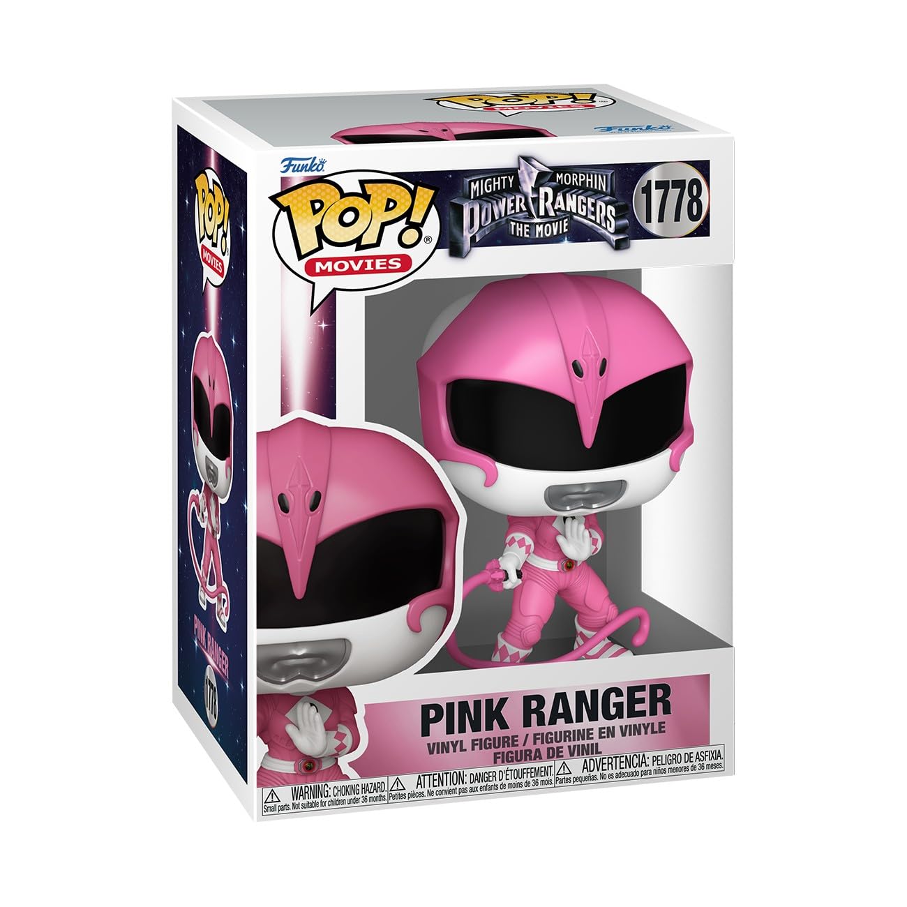 Funko Pop! Vinyl - Power Rangers - Pink Ranger Miniature Figure | 3.75 in | Ages 3+