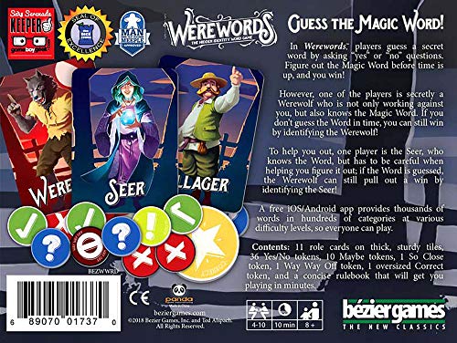 Bezier Games Werewords Card Game 7