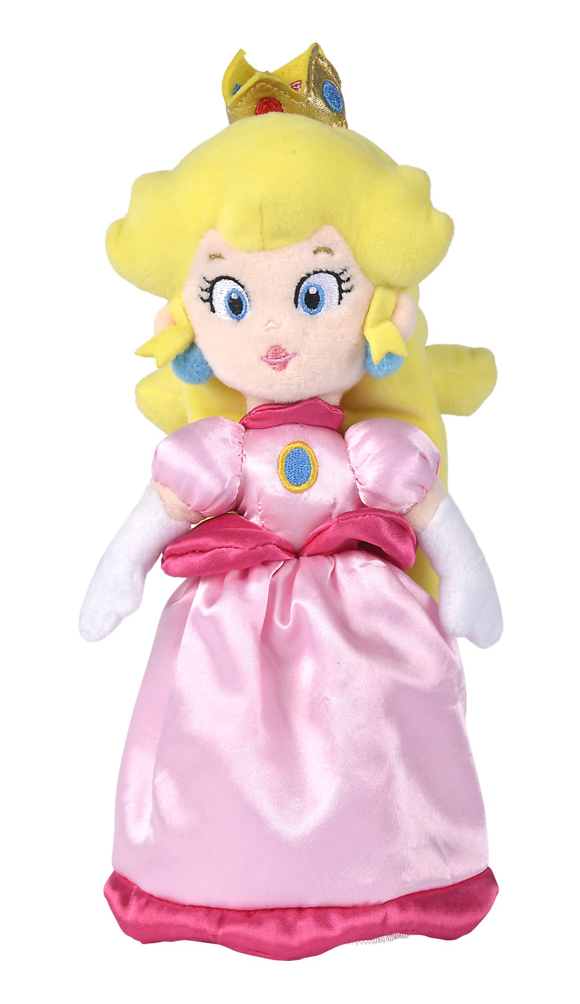 Simba Princess Peach Stuffed Plush Toy - 30CM Soft Toy for Unisex Children