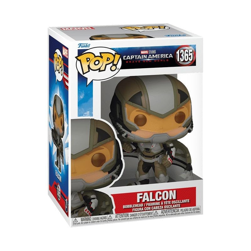 Funko POP! Marvel: Captain America: Brave New World - Falcon Collectible Figure | 3.75 in Vinyl 1