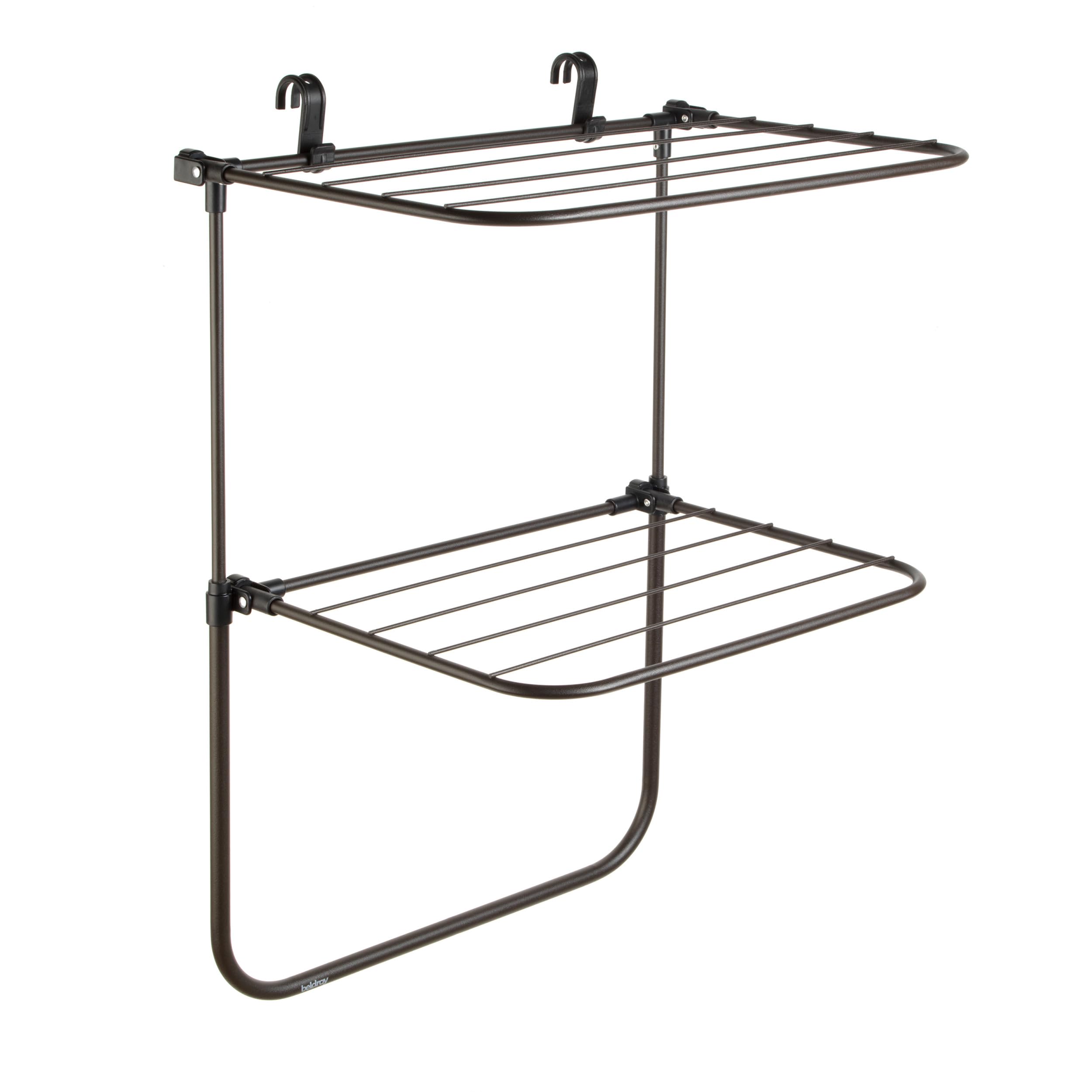 Beldray 2 in 1 Hanging Clothes Airer – Radiator & Over-Door Drying Rack