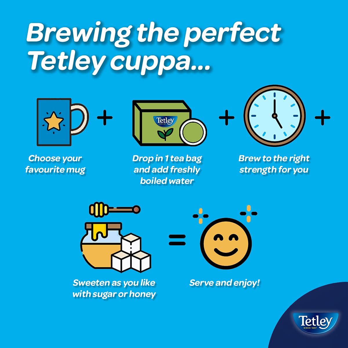 Tetley Decaf Green Tea - Pack of 300 Bags, 600 Gram (Pack of 6)