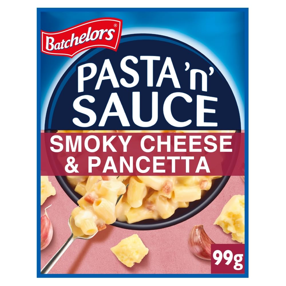 Batchelors Pasta 'n' Sauce Smoky Cheese & Pancetta Instant Pasta Ready Meal, 99g