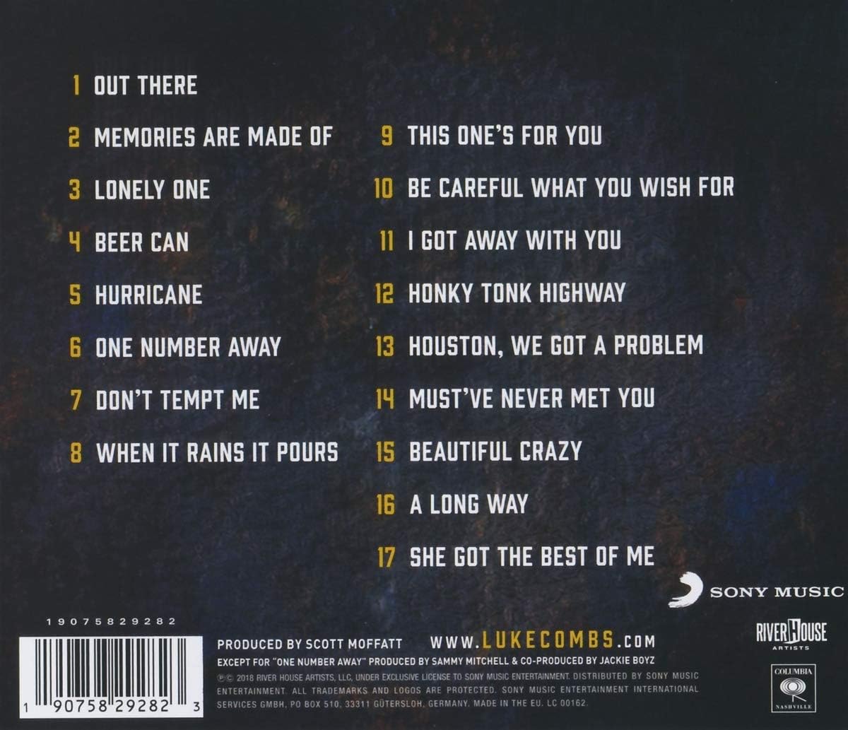 Luke Combs - This One's For You Too [Audio CD]