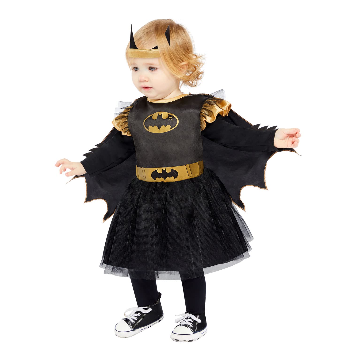 Batgirl Costume - Fancy Dress for Toddlers (2-3 Years) 3
