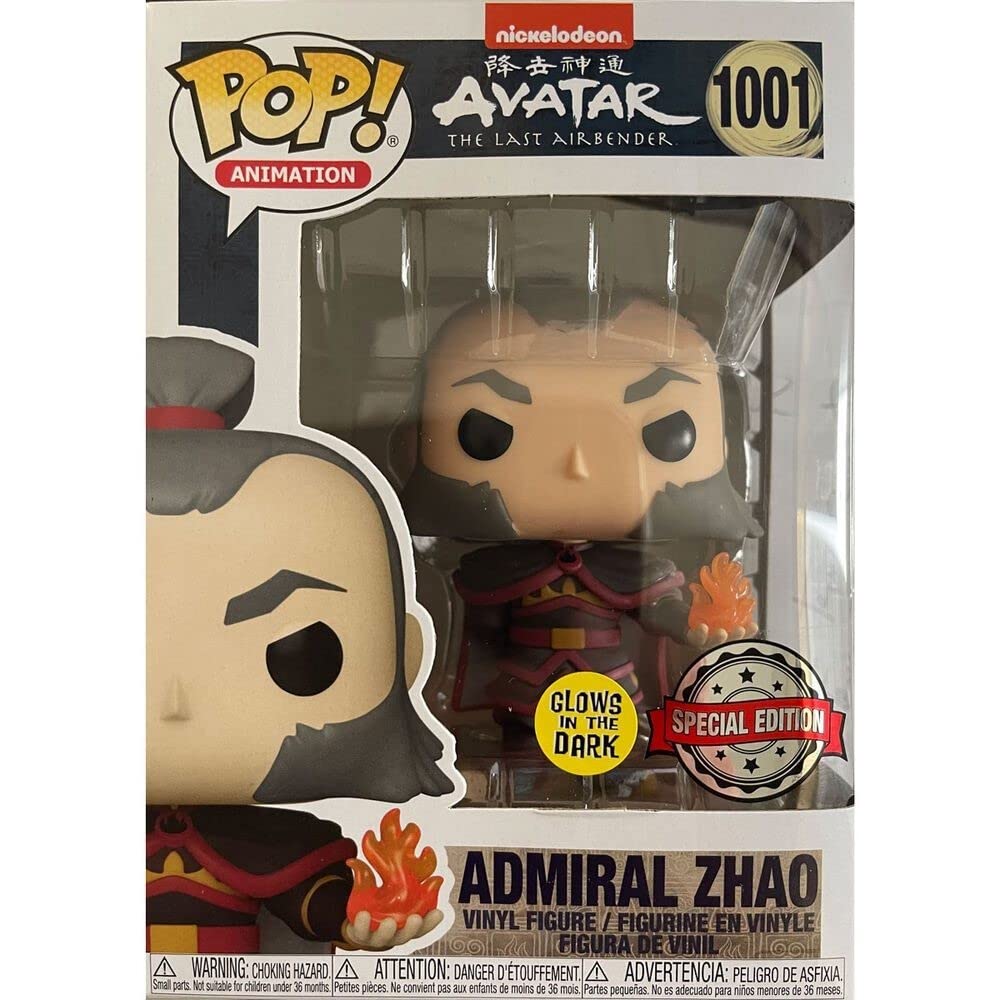 Funko Pop! Animation Avatar: The Last Airbender - Admiral Zhao With Fireball Glow in the Dark Vinyl Figure (56965) 4