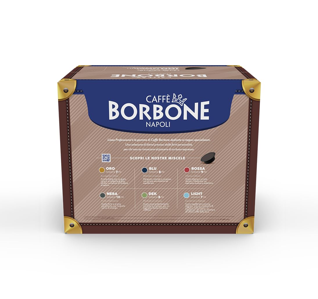 Caffè Borbone Don Carlo Red Coffee Blend - 100 Capsules for Lavazza A Modo Mio Machines