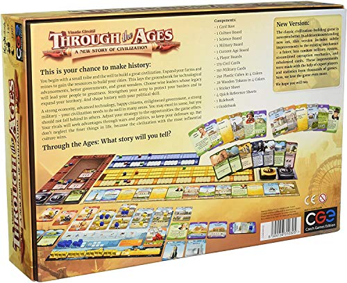 Czech Games Edition Through the Ages: A New Story of Civilization Board Game 8
