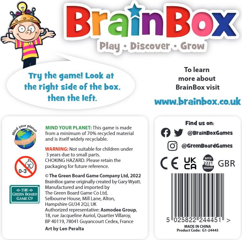 BrainBox English Card Game - Educational Memory Game for Ages 8+ 7