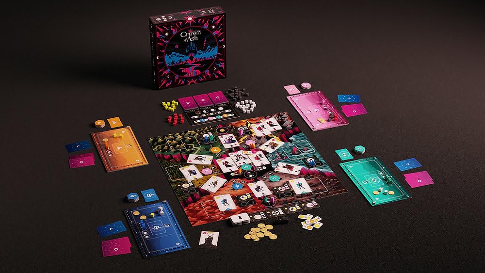 Card Noir Card Noir Crown of Ash Base Game | 1-4 Players | Ages 14+ | English 2