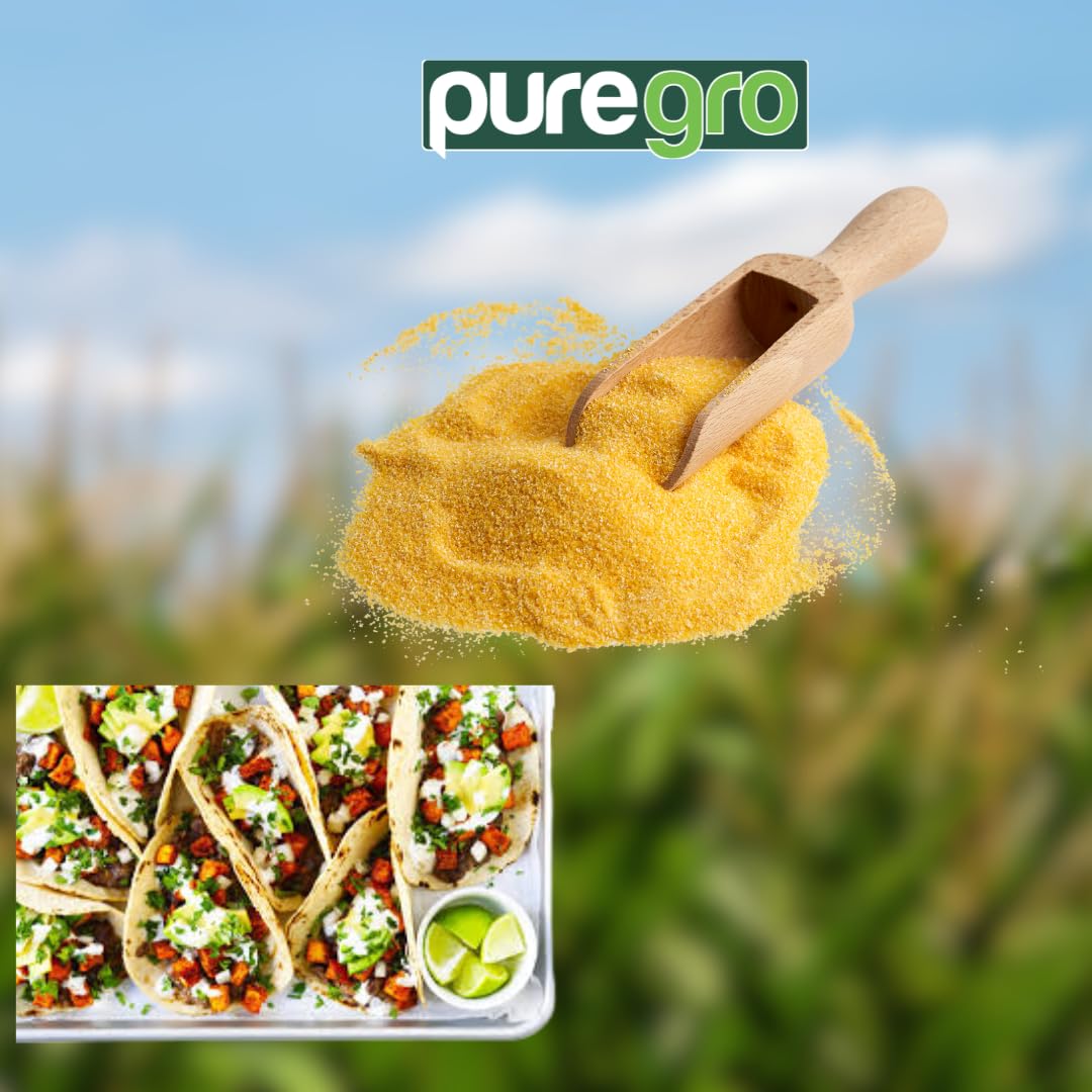 Puregro - Grobes Maismehl | Premium Taco-Schalenmehl 5