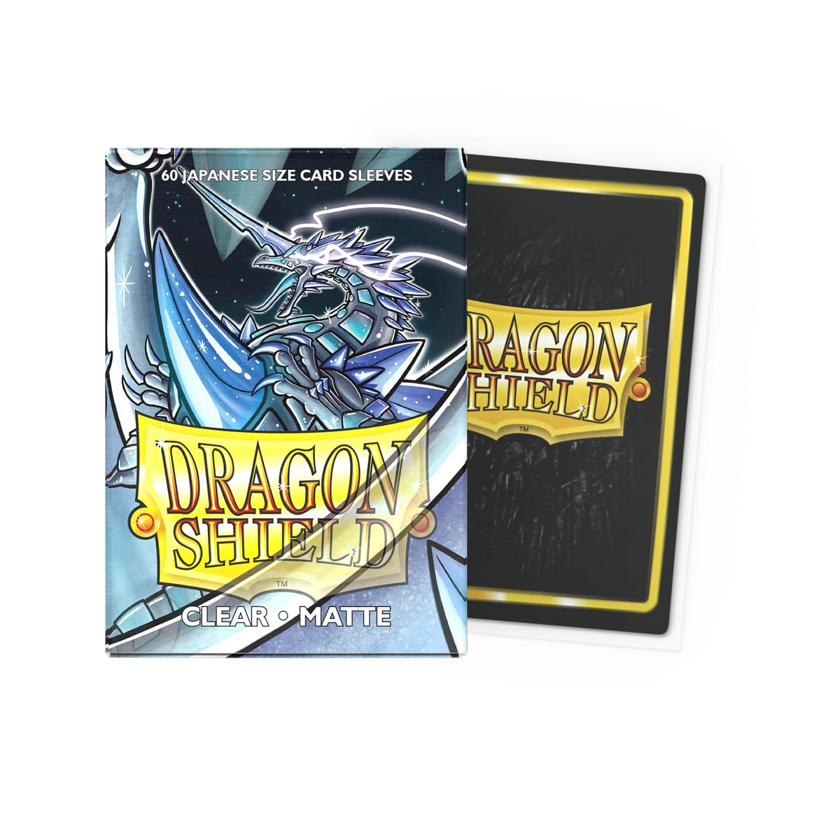 Dragon Shield Matte Japanese Clear Card Sleeves (60 Count) by Arcane Tinmen 5