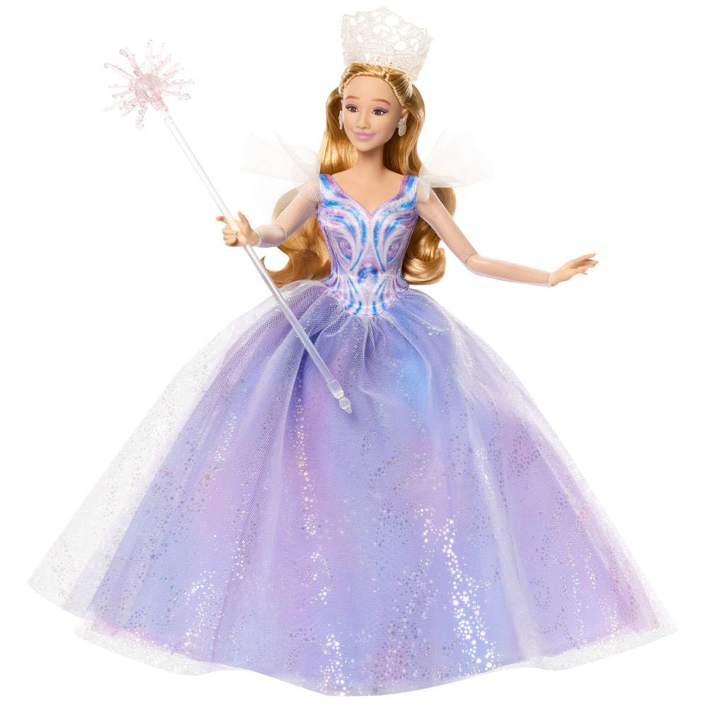 Mattel Wicked: For Good Deluxe Glinda Fashion Doll - 11-Point Articulation, Movie-Accurate Design 3