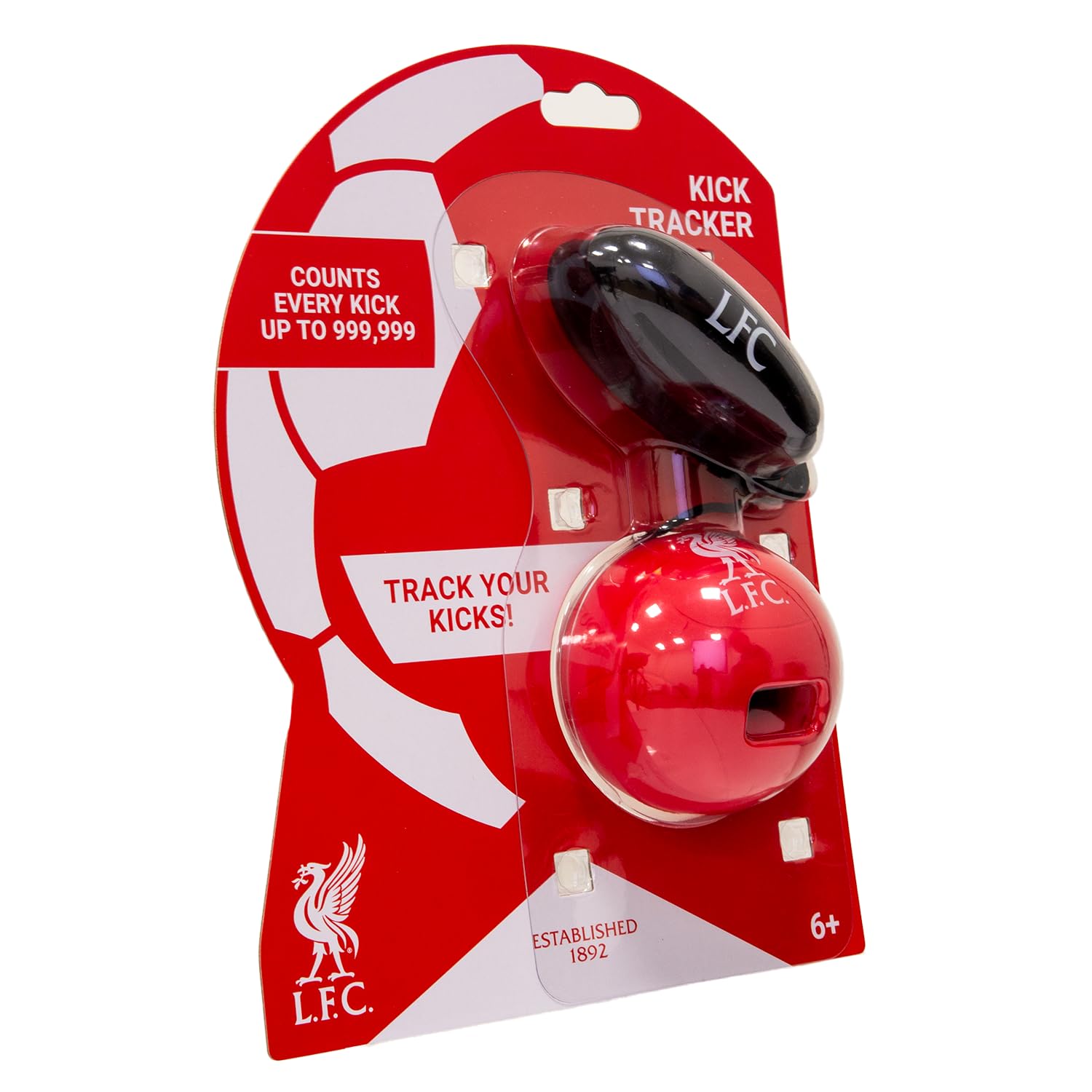 Smart Ball 1002 : 1002-LFC Liverpool FC Kick Tracker Football | Red | One Size