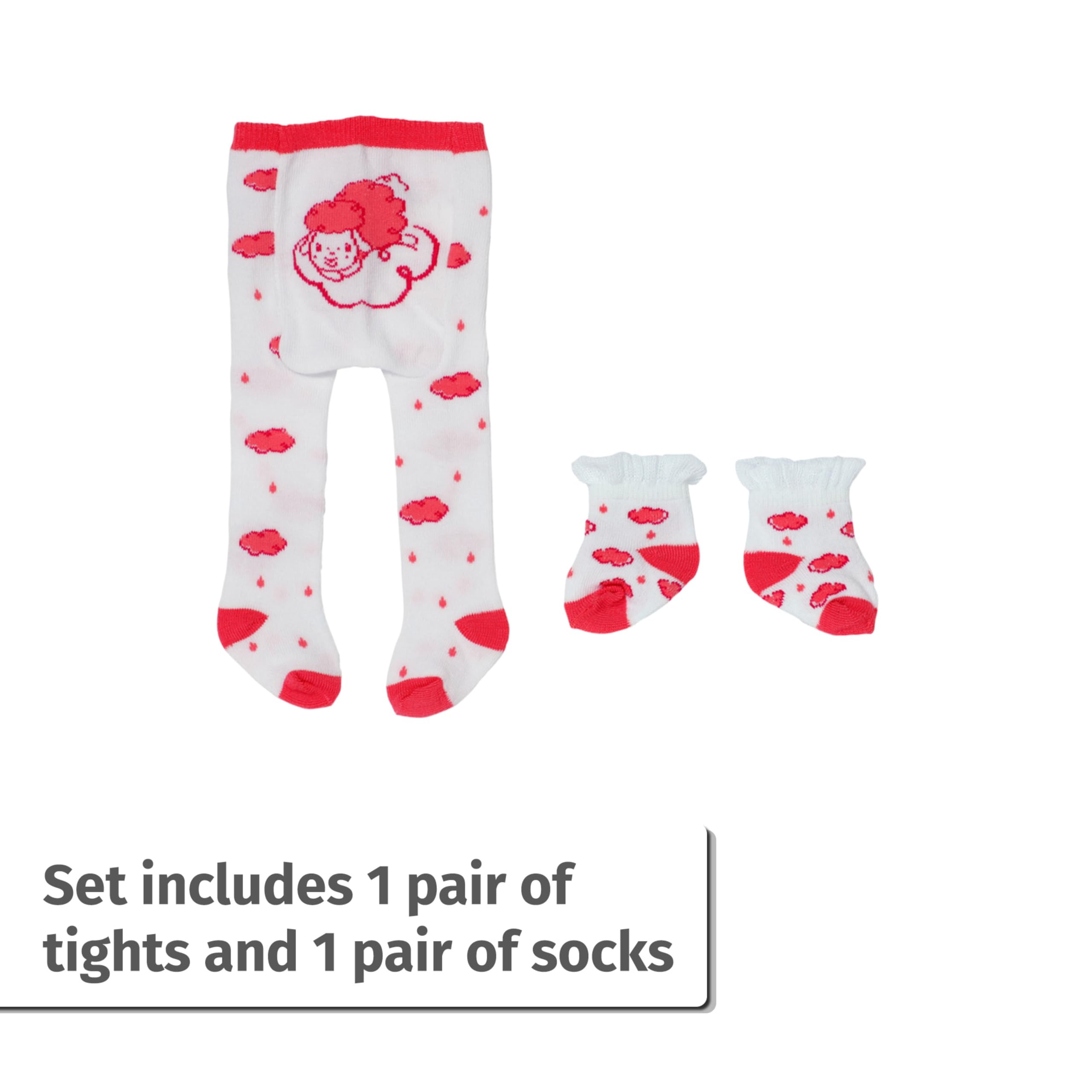 Baby Annabell Tights and Socks Set for 43cm Dolls - Assorted Designs