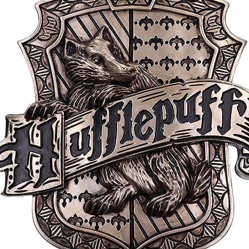 Nemesis Now Harry Potter Hufflepuff Bronze Wall Plaque 6