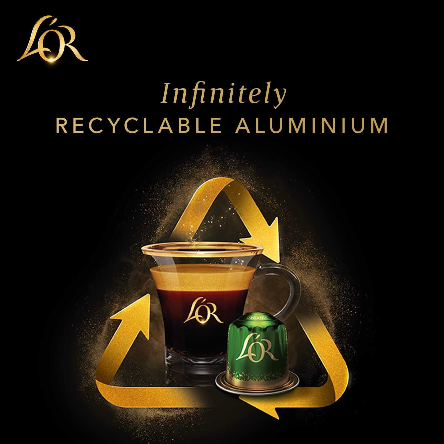 L'OR BARISTA Double Barista Selection XXL Aluminium Coffee Capsules (5 x 10 Pods) for L'OR BARISTA Machines 3