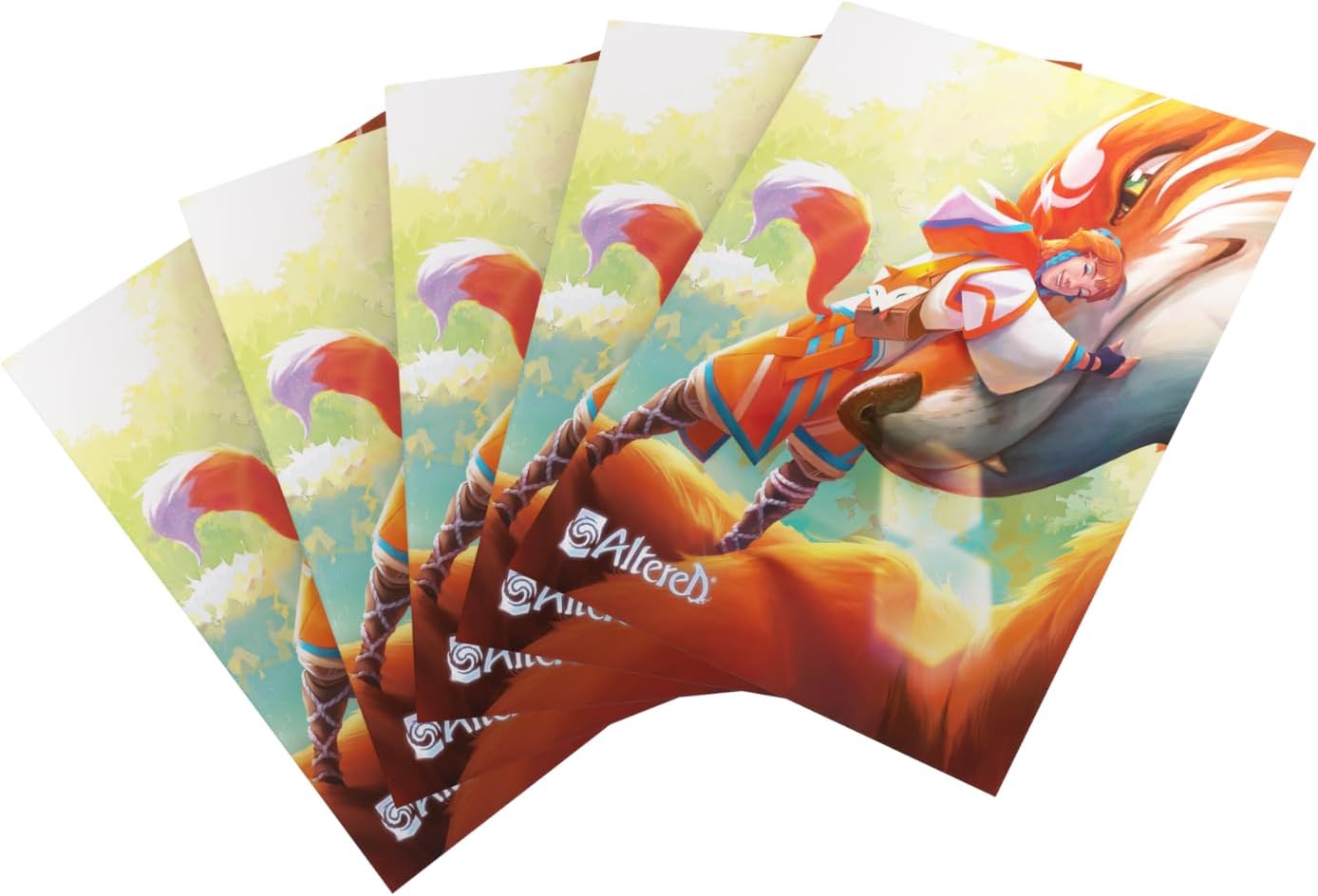 Gamegenic Altered: Art Sleeves - Teija Design, Grey, 50 Count