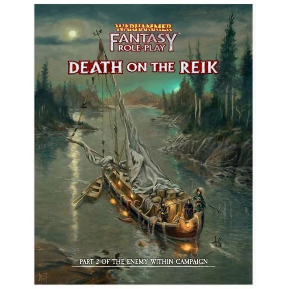 CUBICLE 7 WFRP Death on the Reik Enemy Within Vol 2 Gamebook | Paperback | English