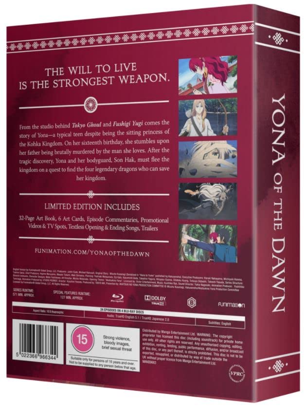 Yona of the Dawn: Die komplette Serie – Limited Edition [Blu-ray] 4