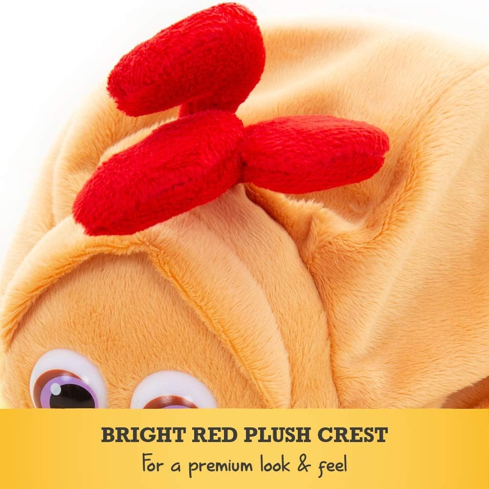 PRETEND TO BEE Chicken Cape Costume for Kids 3-7 Years - Velcro Fastening Hooded Dress Up Cape 13