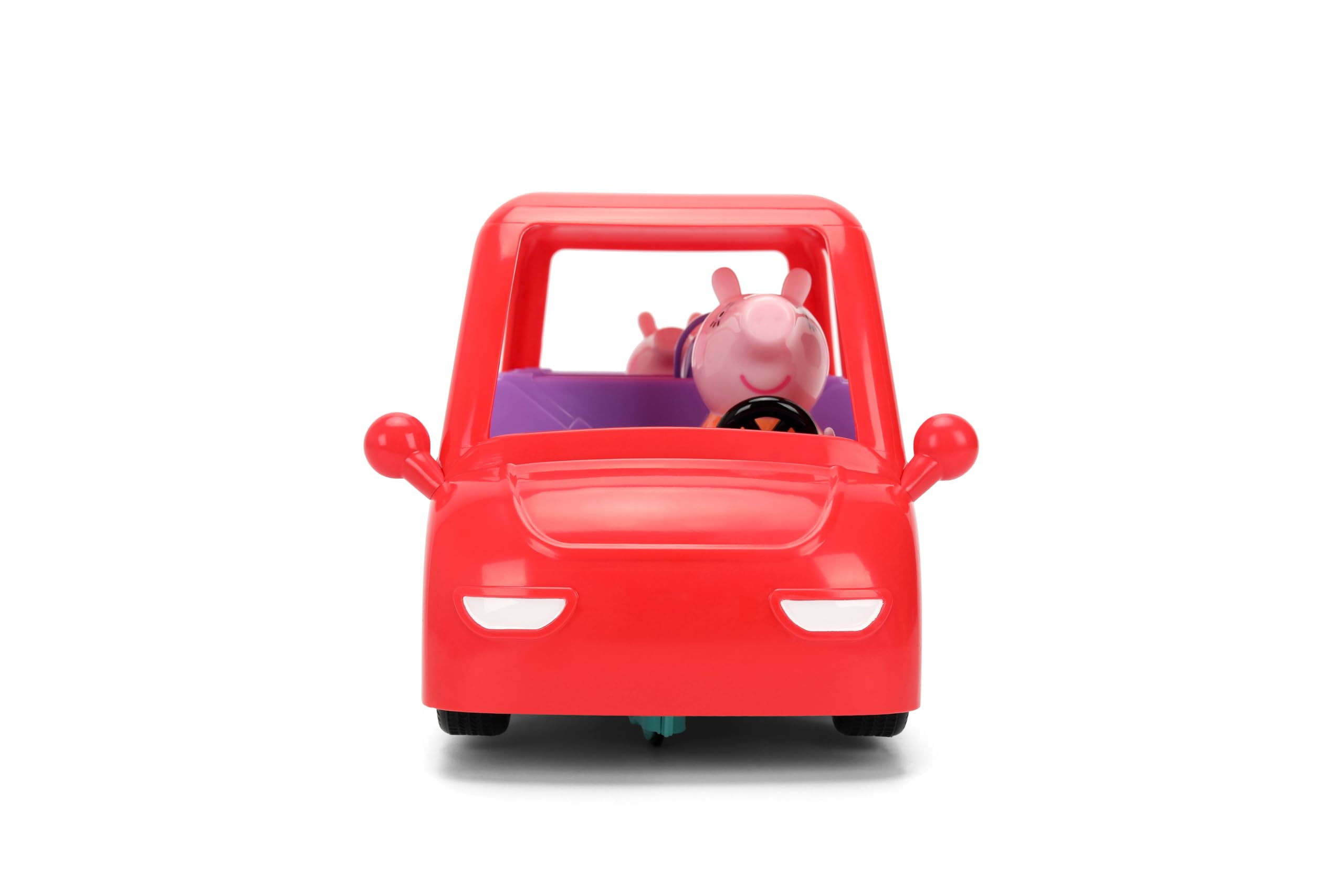 Jada Peppa Pig Family Car R/C - Duck-Shaped Remote Control Vehicle for Preschoolers 14