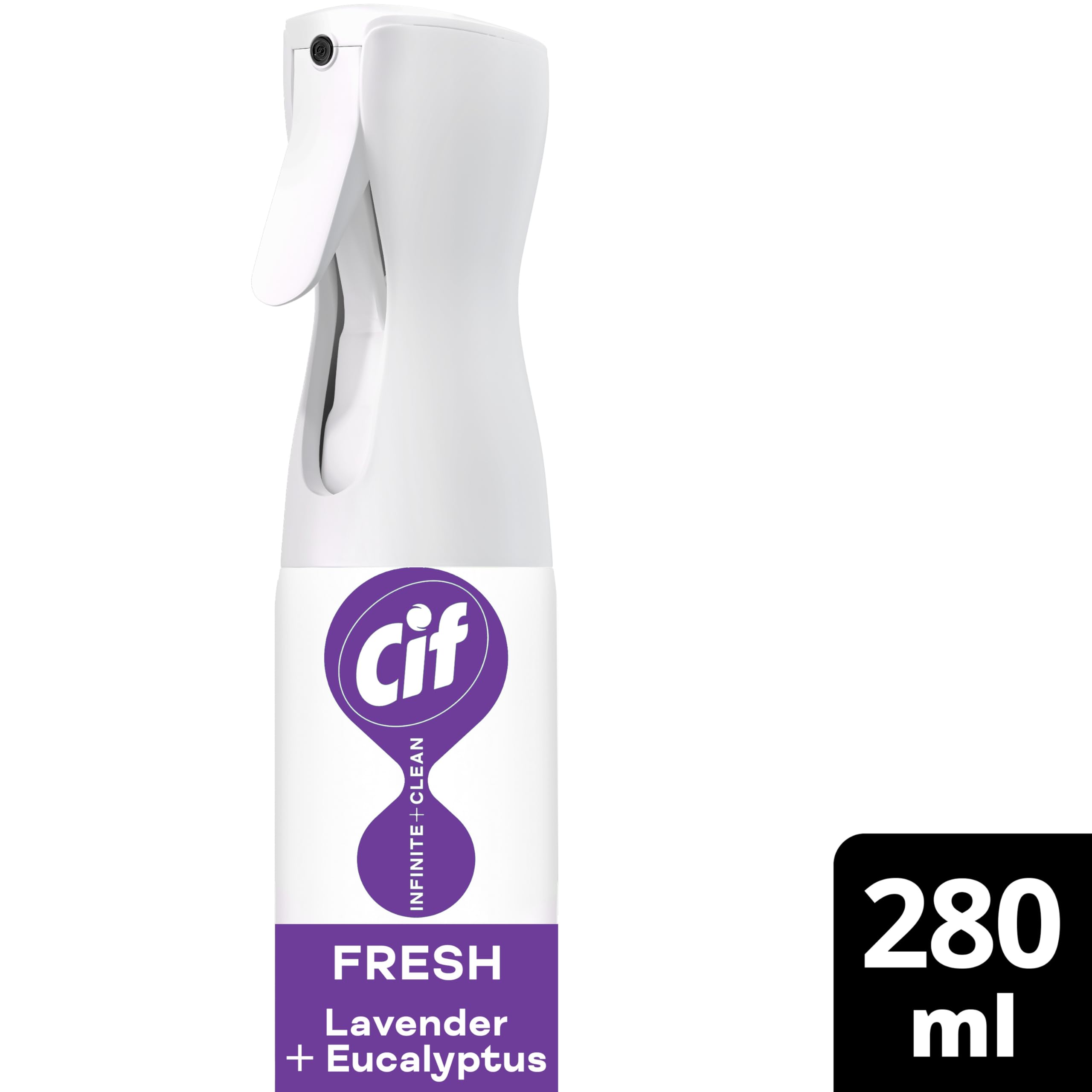 Cif Infinite Clean Lavender & Eucalyptus All in One Cleaner Spray 280 ml 2