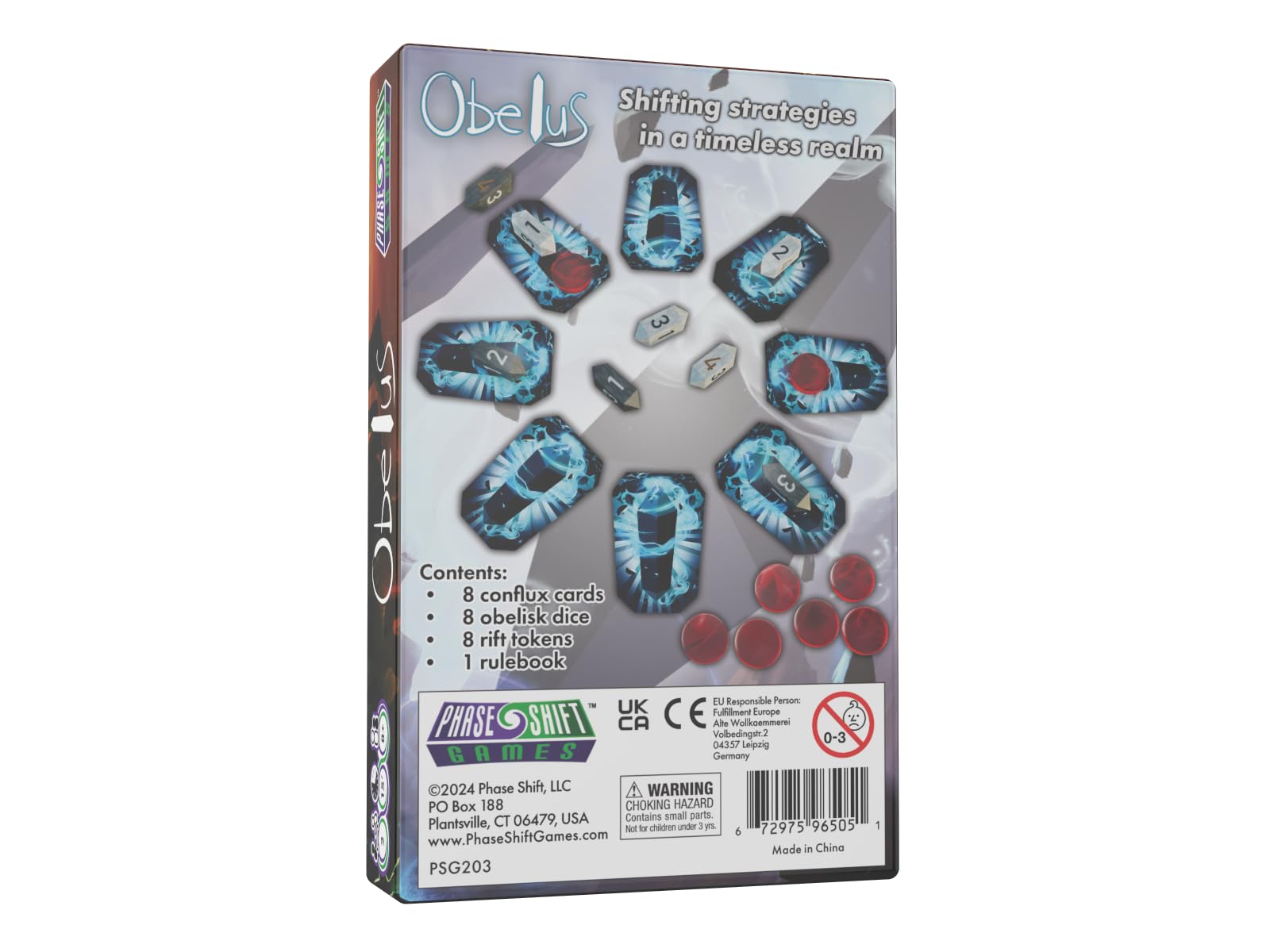 Phase Shift Games Obelus 2-Player Strategy Game 3