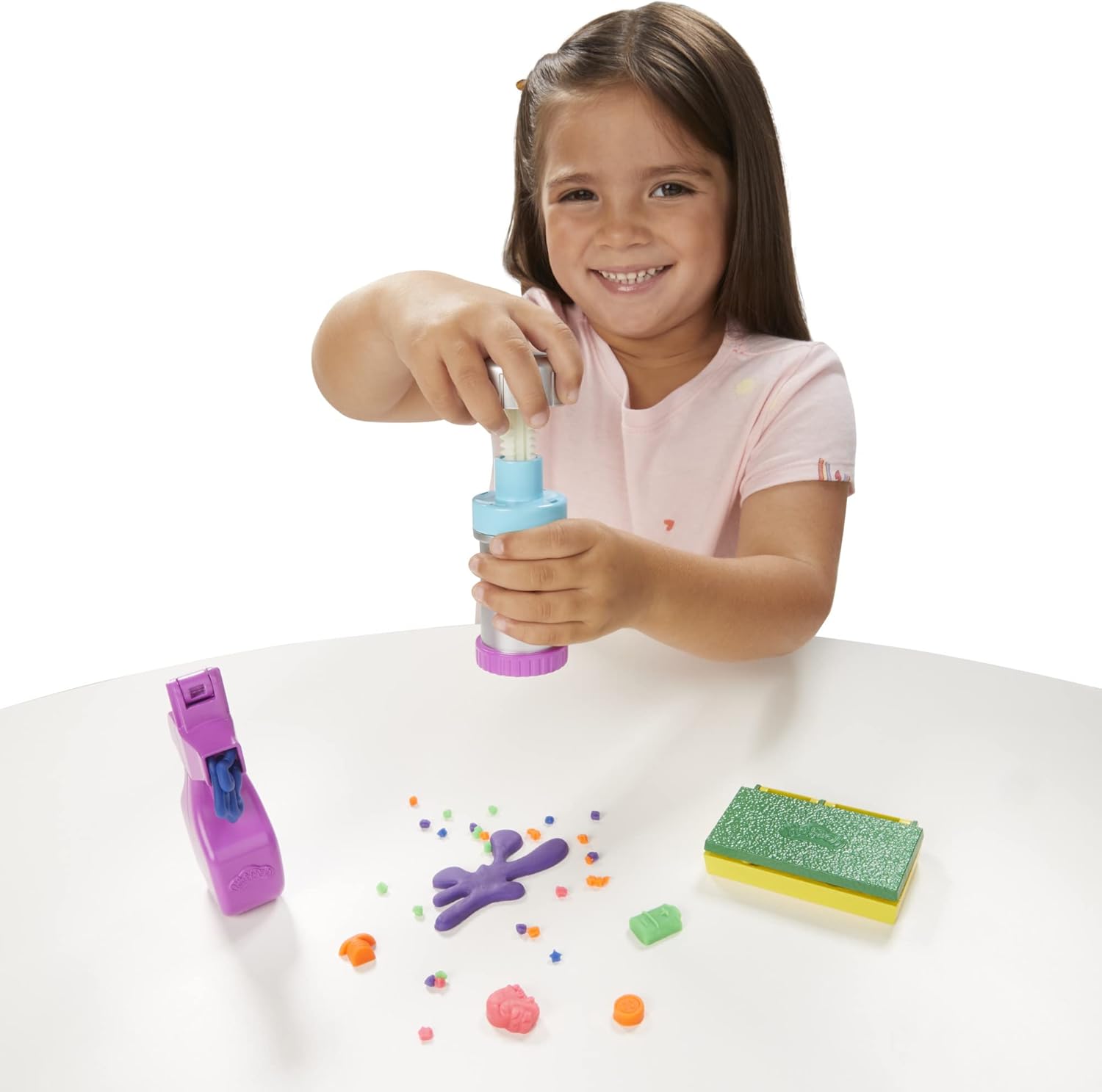 Play-Doh - Zoom Zoom Vacuum and Clean-up Toy with 5 Colours 3