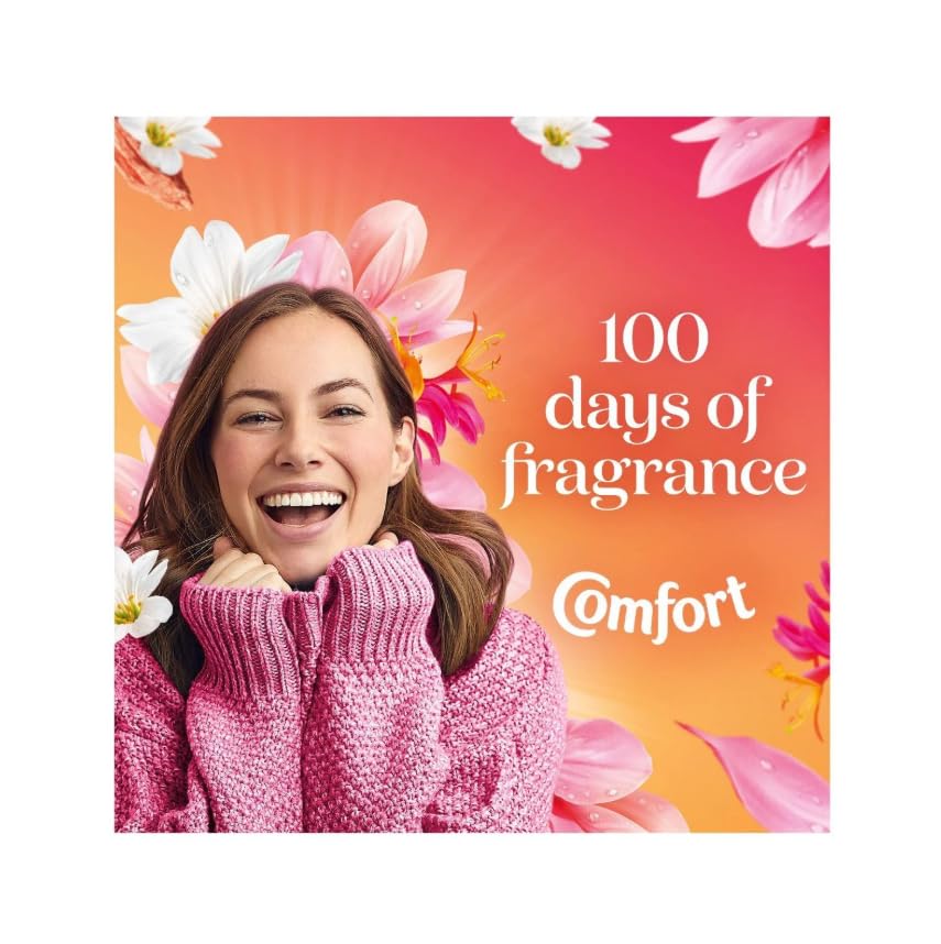 Comfort Creations Honeysuckle Liquid Fabric Softener - 780ml | 26 Washes | Long-Lasting Freshness 4