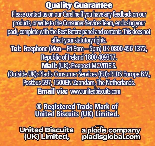 McVitie's Jaffa Cakes Original Schokoladenkekse Doppelpack 2 x 10 Stück 3