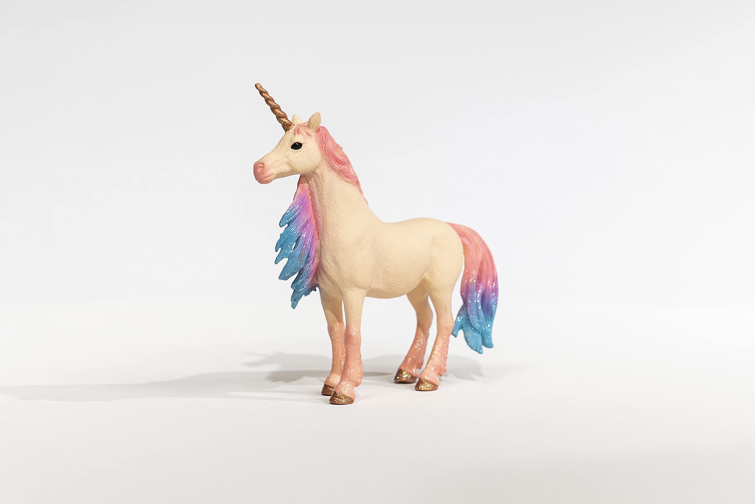 SCHLEICH 70723 Marshmallow Unicorn Mare Figurine - Multicoloured Fantasy Toy for Ages 3+ 4