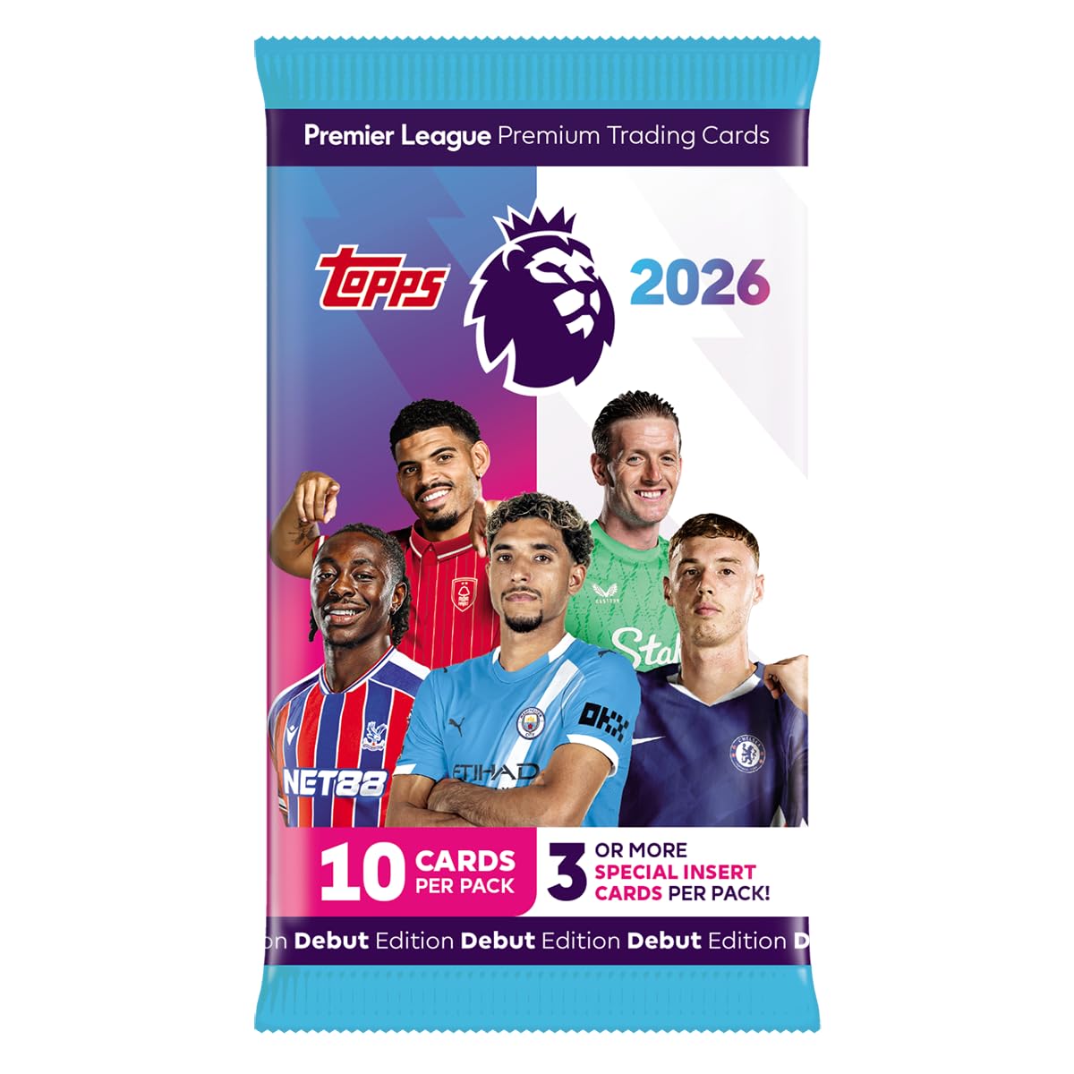 Topps Premier League 2025/26 - Premium Trading Card Single Pack