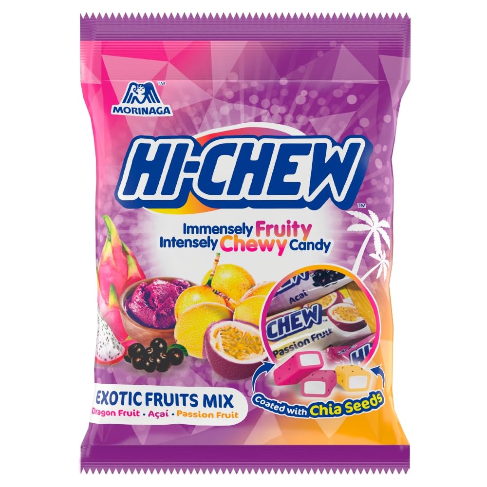 Hi-Chew Exotische Fruchtmischung zum Kauen, 100 g