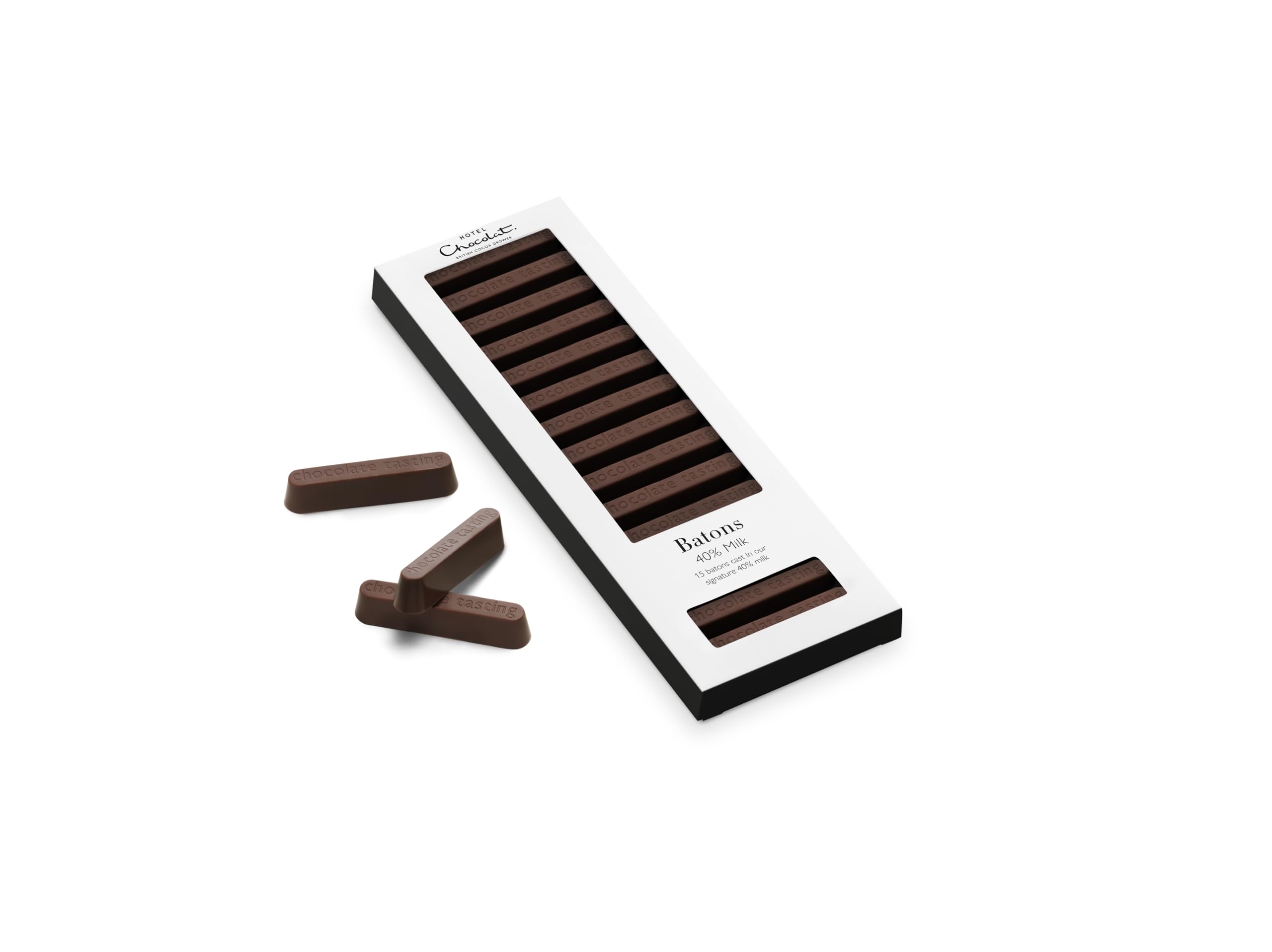 Hotel Chocolat 40% Milk Chocolate Batons - 15 Sticks, 120g