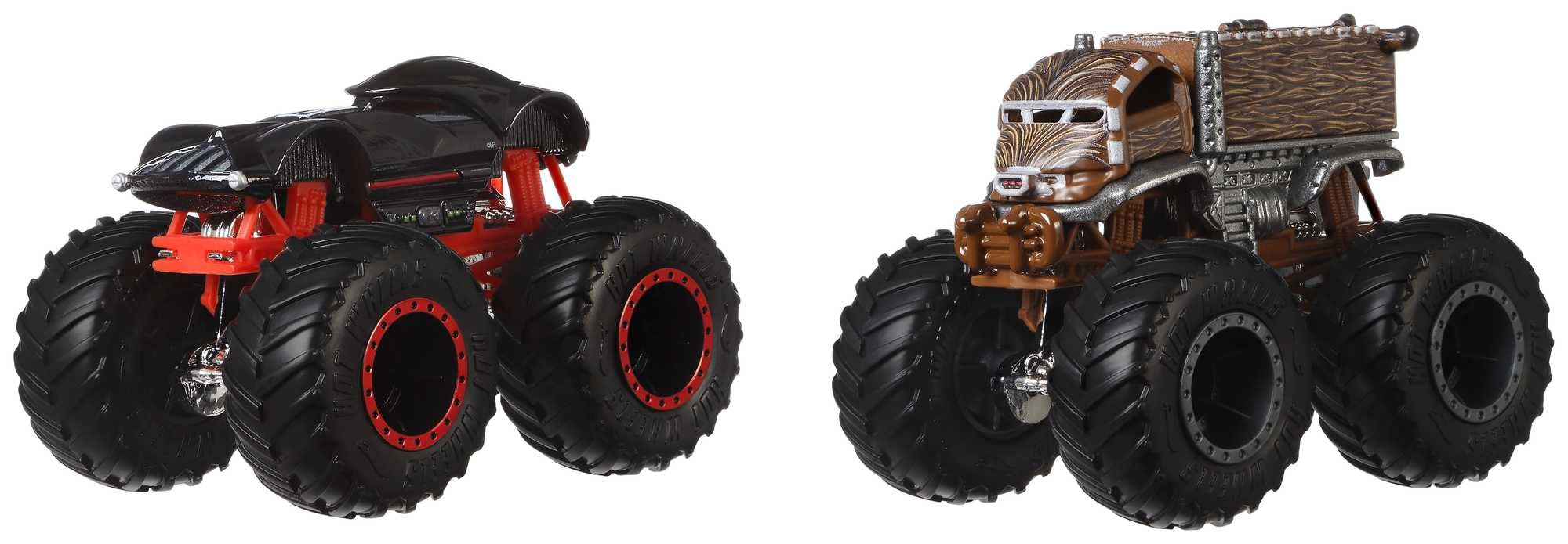 Hot Wheels Monster Trucks 1:64 Demo Doubles 2-Pack - Head-to-Head Battle Vehicles for Kids 5