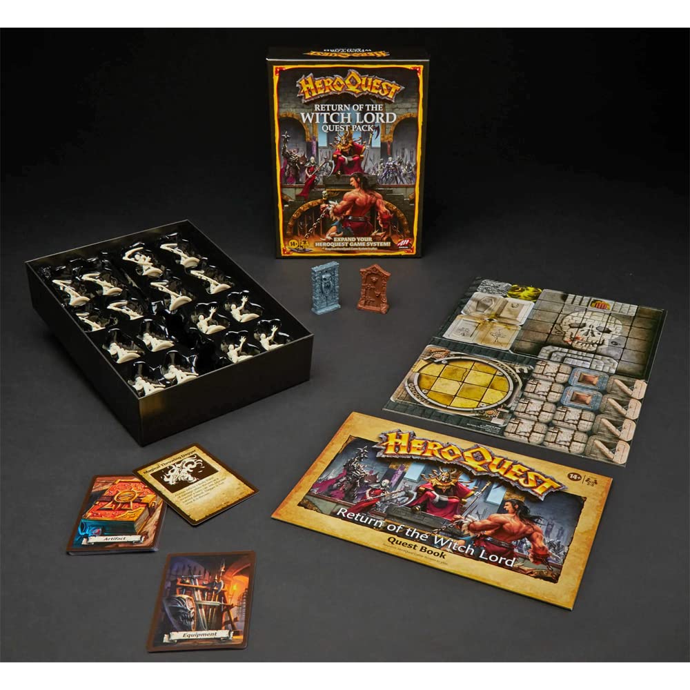 Avalon Hill HeroQuest Return of the Witch Lord Quest Pack